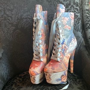 Hella Heels Angel/Cherub Pole Dancing Heels